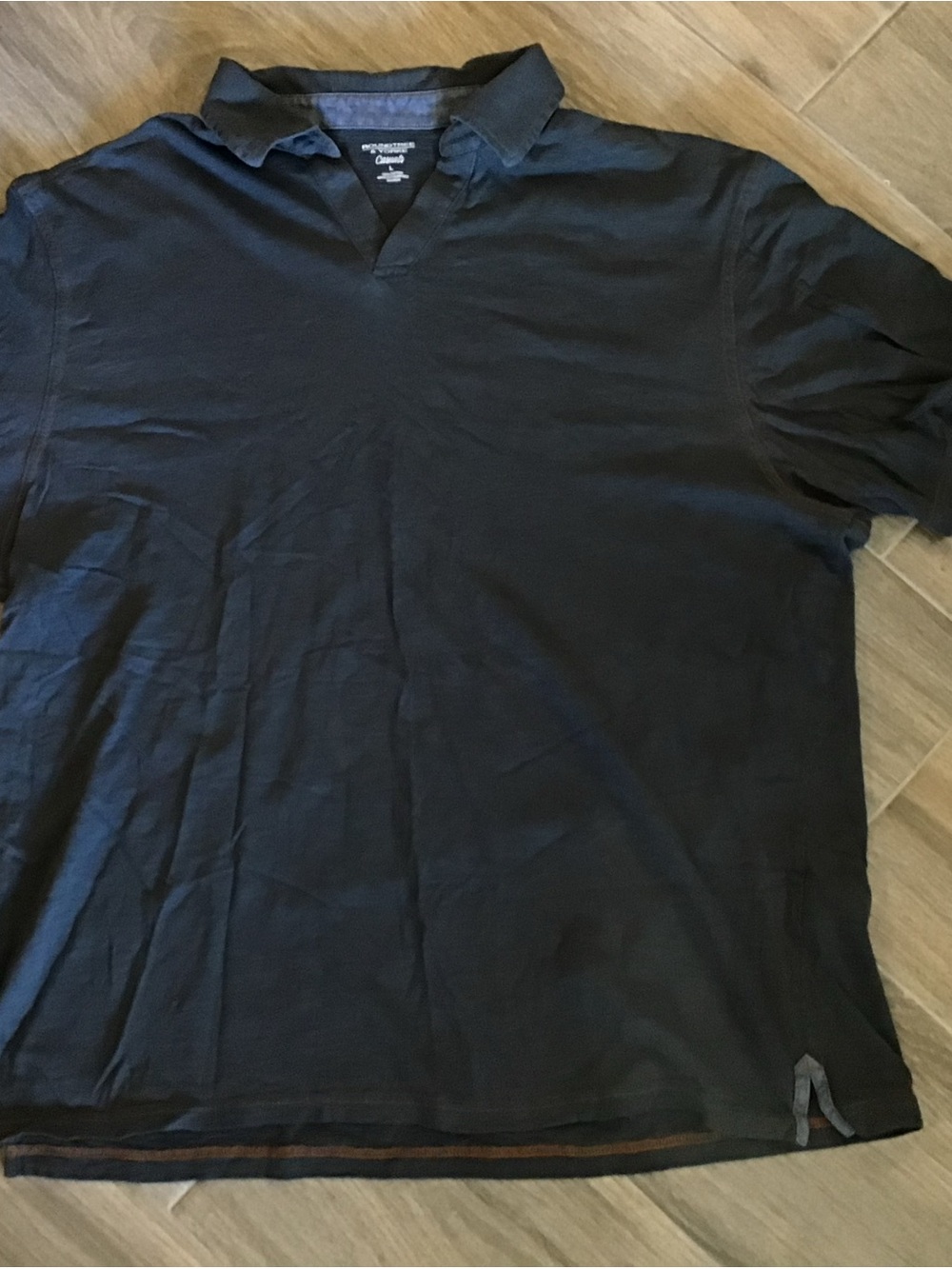 Roundtree & Yorke Black Polo Shirt